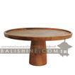 balishine This cake stand is produced in Bali made from natural old teak wood with coconut oil finishing.