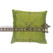 balishine This pillow case is produced in Bali it's a handmade textile with closing zip.