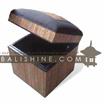balishine This square pouf stool is produced in Bali made from the matting of natural coconut root. It can be opened.
