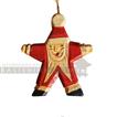 balishine This hanging christmas decoration is produced in Bali and made from natural albasia wood. 