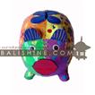 balishine This pig bank is a handicraft of Bali made from albesia wood.