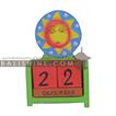 balishine This perpetual calendar is produced in Bali and made from albesia wood.