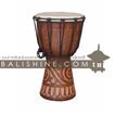 balishine This djembe is a handicraft of Bali made from natural mahogany wood with an natural skin of cow.