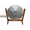 balishine This music instrument called steel drum is made from aluminium and you can play on it with two sticks provided.