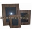 balishine This set of 3 photos frame  is produced in Bali made from coconut wood.